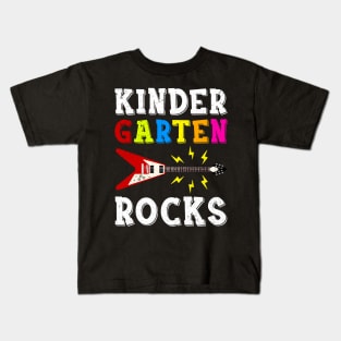 Kindergarten  Rocks Teacher Student Kid Back To School Kids T-Shirt